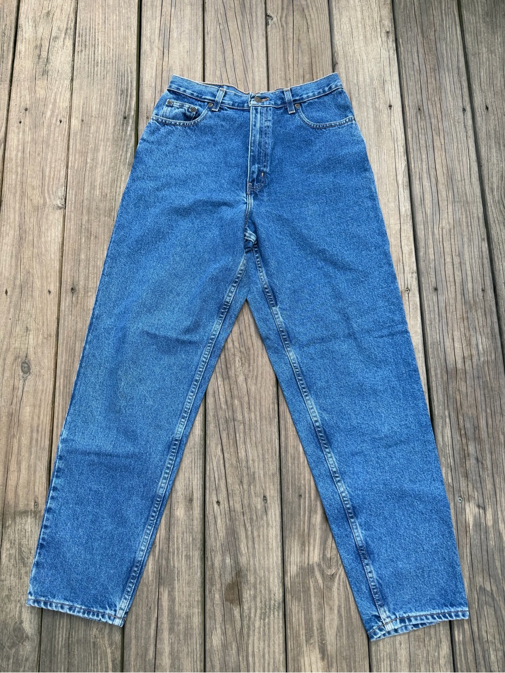 Eddie Bauer Men's Blue Relaxed Fit Jeans